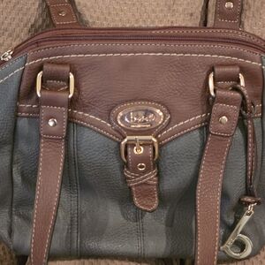 Dooney & Bourke Brown and Gray Men's Bag